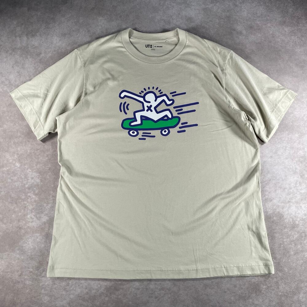 Uniqlo UT Archive Keith Haring Skate T-shirt Size Large